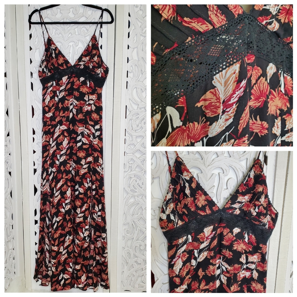 Cotton Candy LA Floral Print Maxi Dress M - Picture 8 of 13